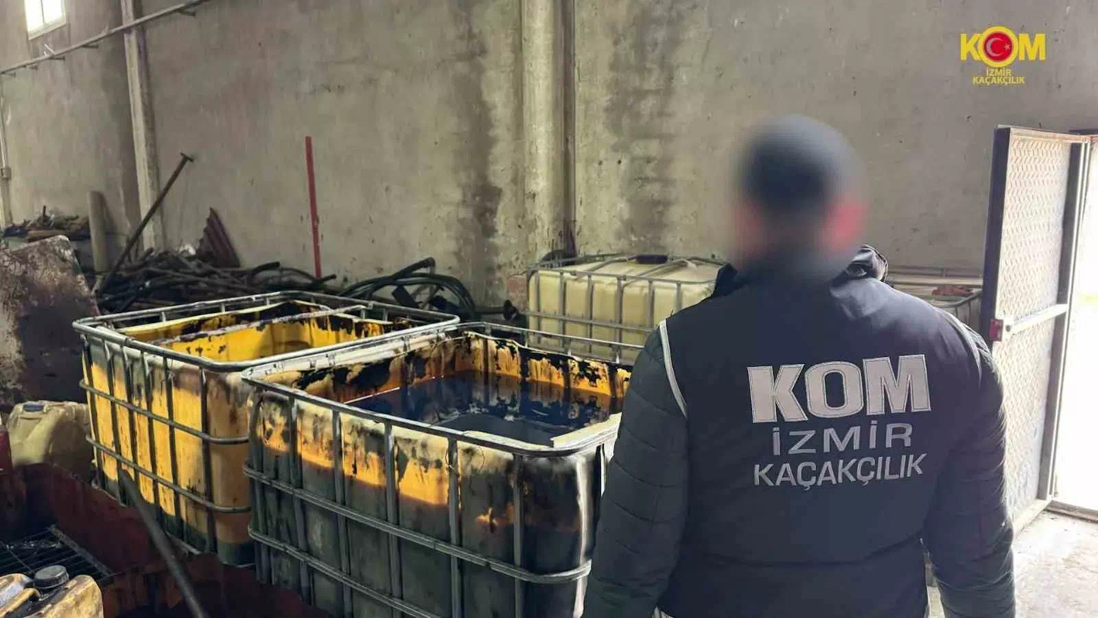 İzmir’de Akaryakıt Kaçakçılığı Operasyonunda 24,35 Ton Kaçak Akaryakıt Ele Geçirildi!