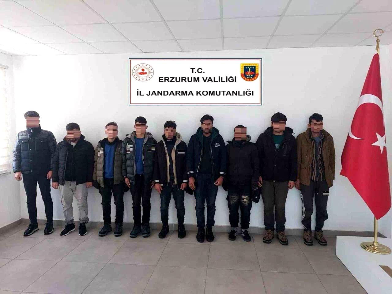 Jandarma’dan düzensiz göçmen operasyonu
