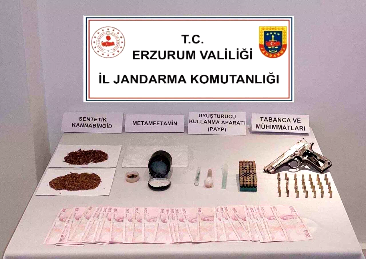 Jandarma’dan uyuşturucu operasyonu