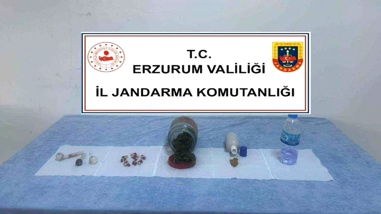 Jandarma’dan uyuşturucu operasyonu