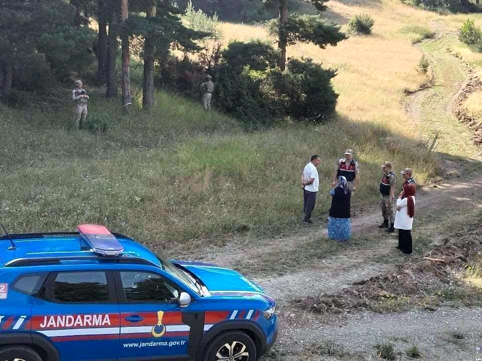 Jandarma ekipleri ormanlık ve mesire alanlarını denetledi