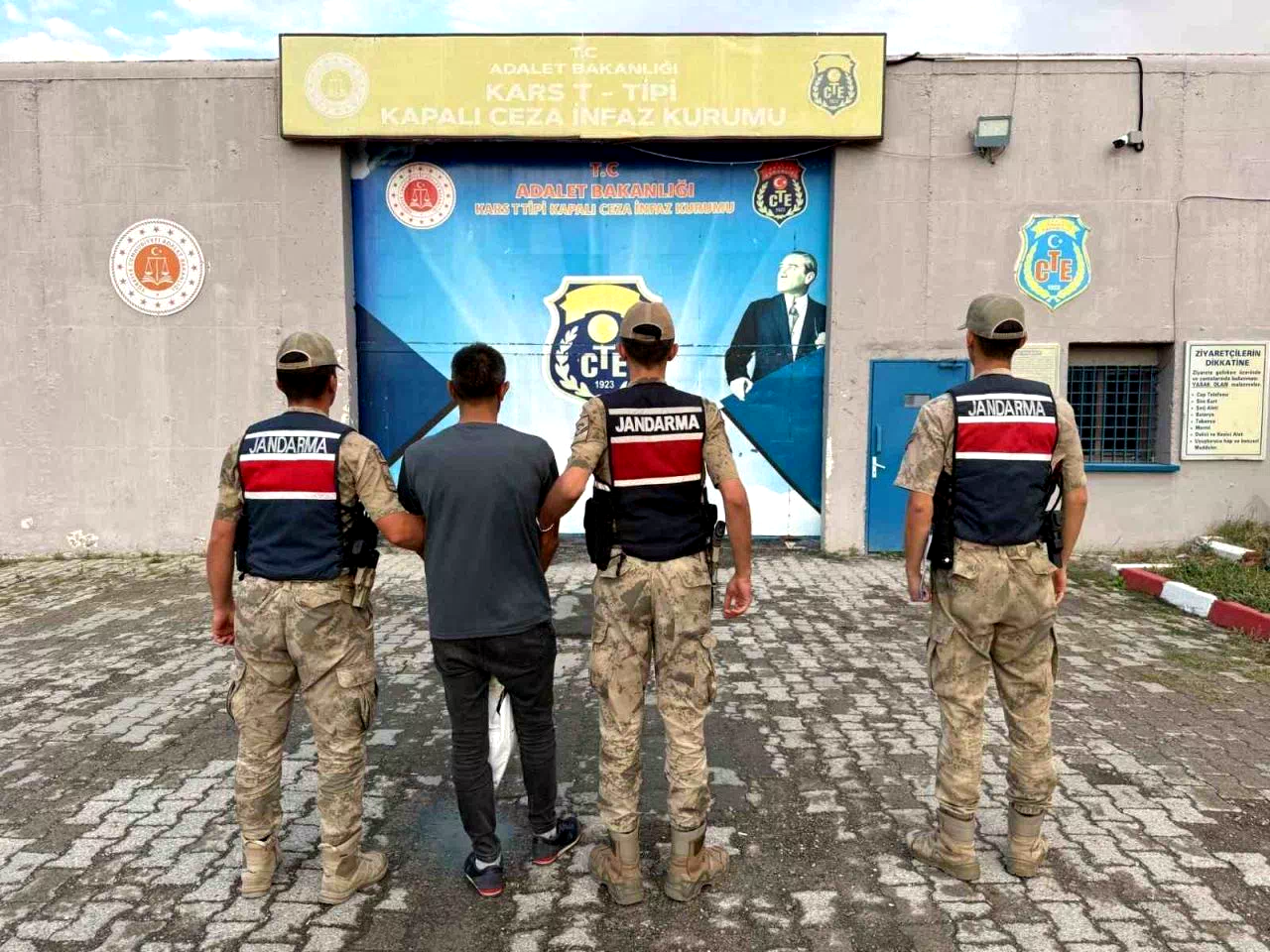 Kağızman’da büyükbaş hayvan hırsızı yakalandı
