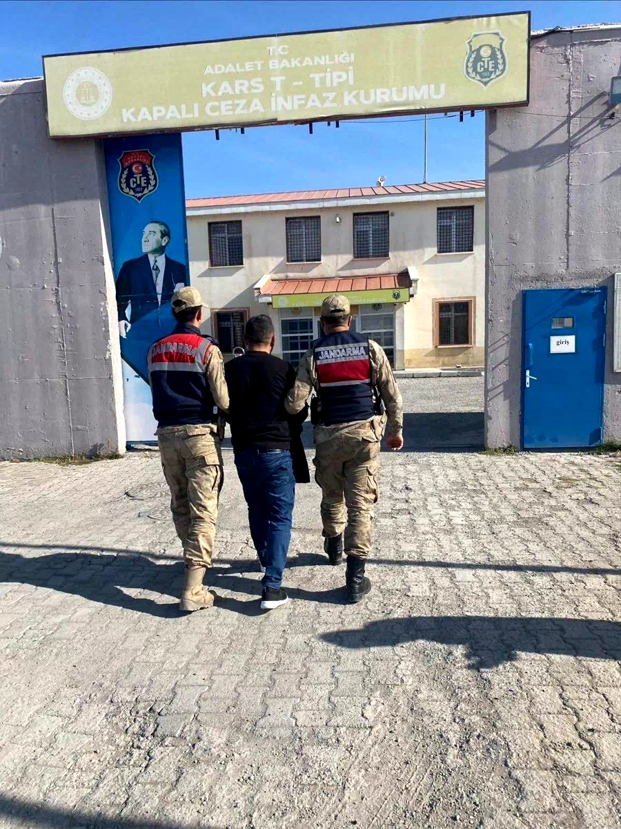 Kağızman’da hakkında 4 yıl hapis cezası bulunan 1 kişi yakalandı