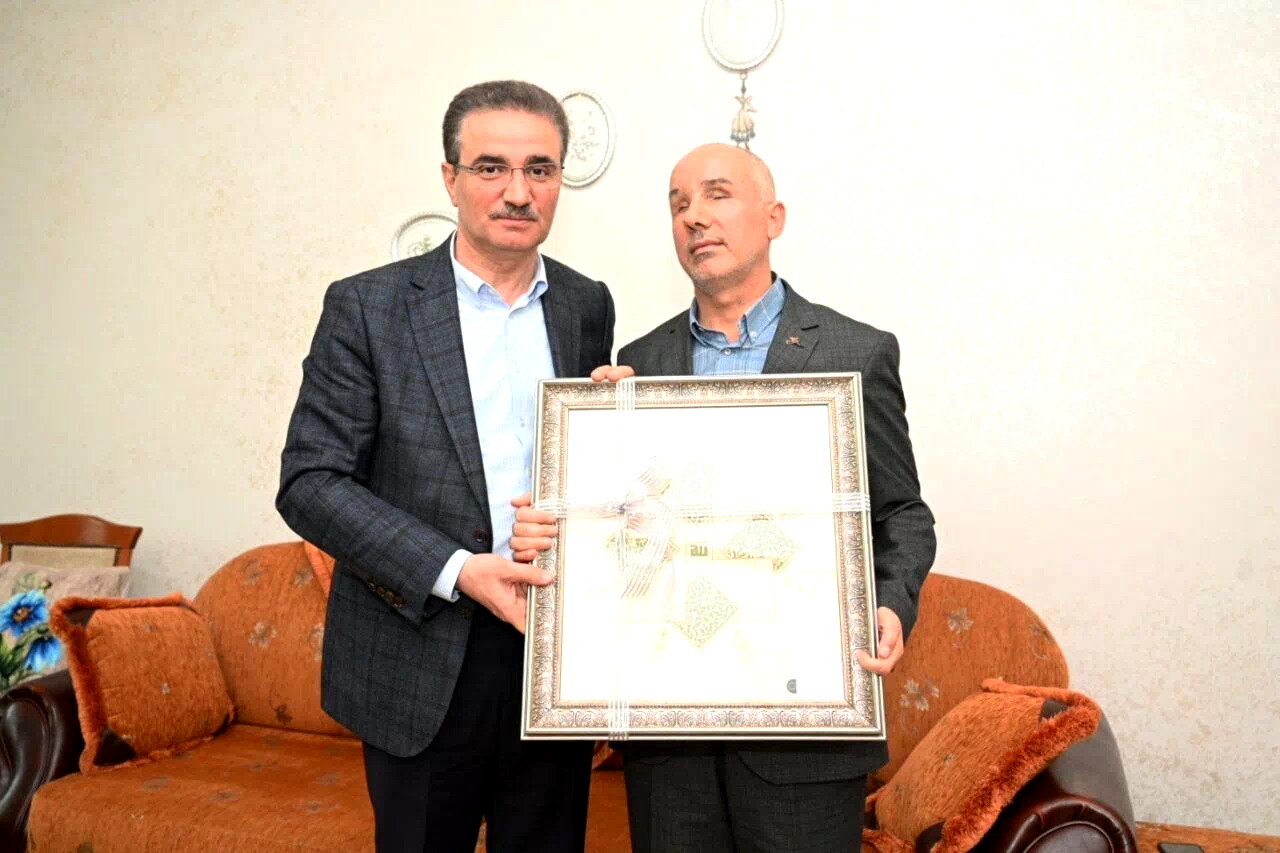 Kahraman gazilere bayram ziyareti