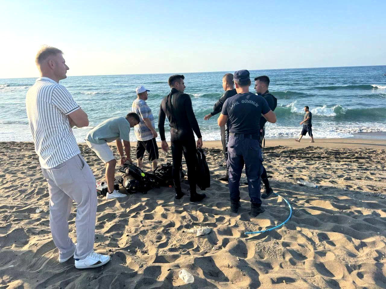 Karasu’da denize giren 16 yaşındaki çocuk boğuldu