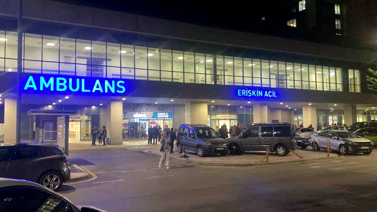 Karnından vurulan kadın hastaneye kaldırıldı