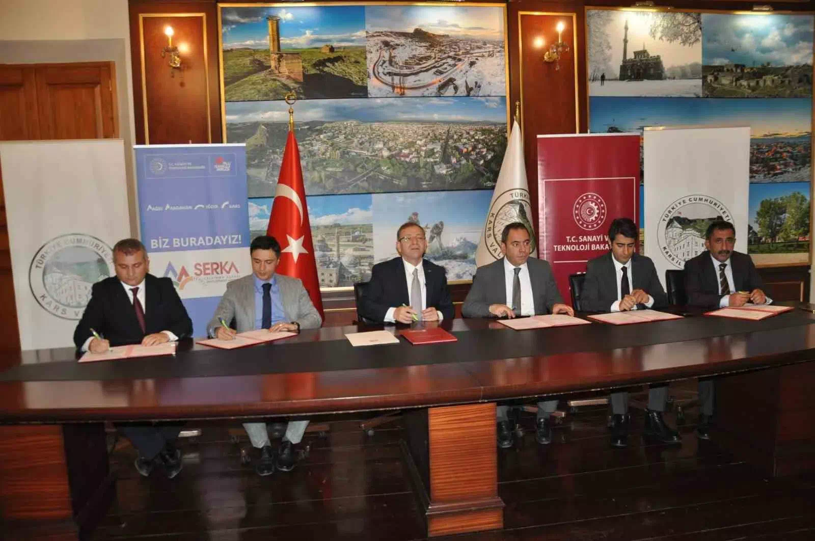 Kars’ta 19 milyon TL değerindeki 5 projenin sözleşmeleri imzalandı.