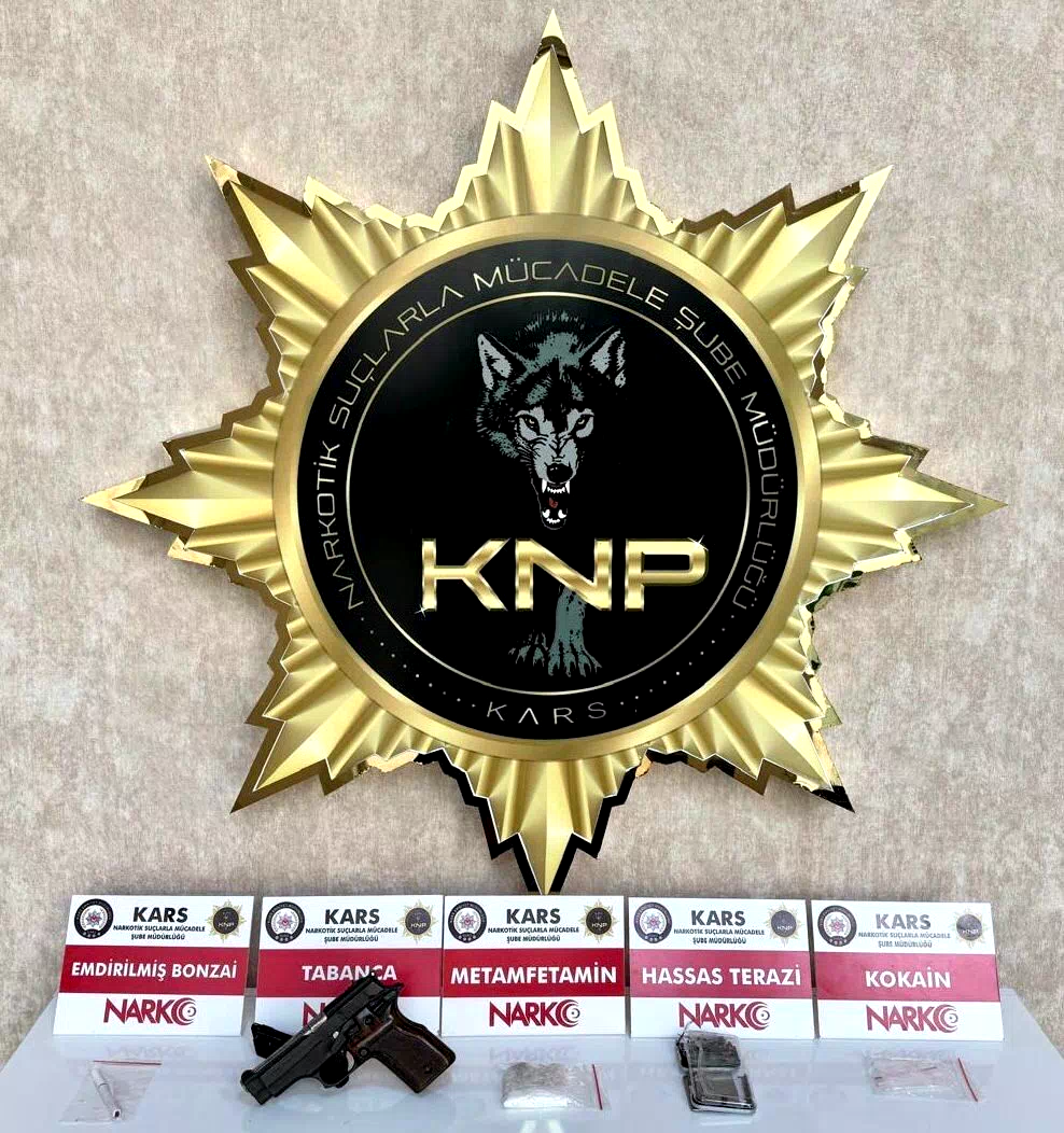 Kars’ta aparta uyuşturucu operasyonu