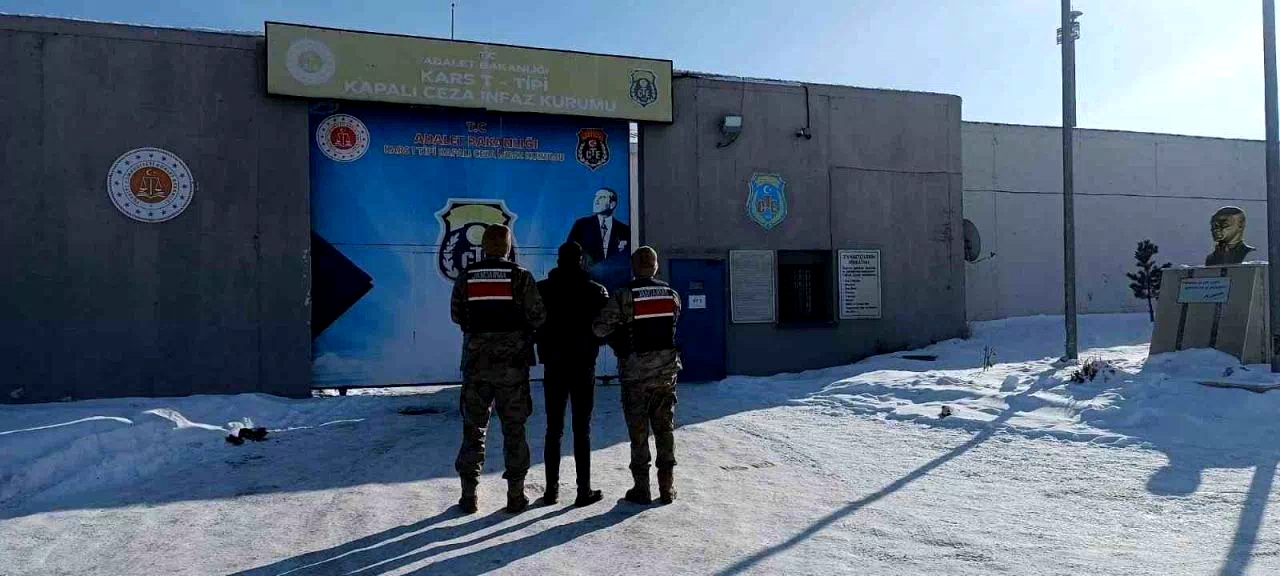 Kars’ta hakkında 4 yıl hapis cezası bulunan 1 kişi yakalandı