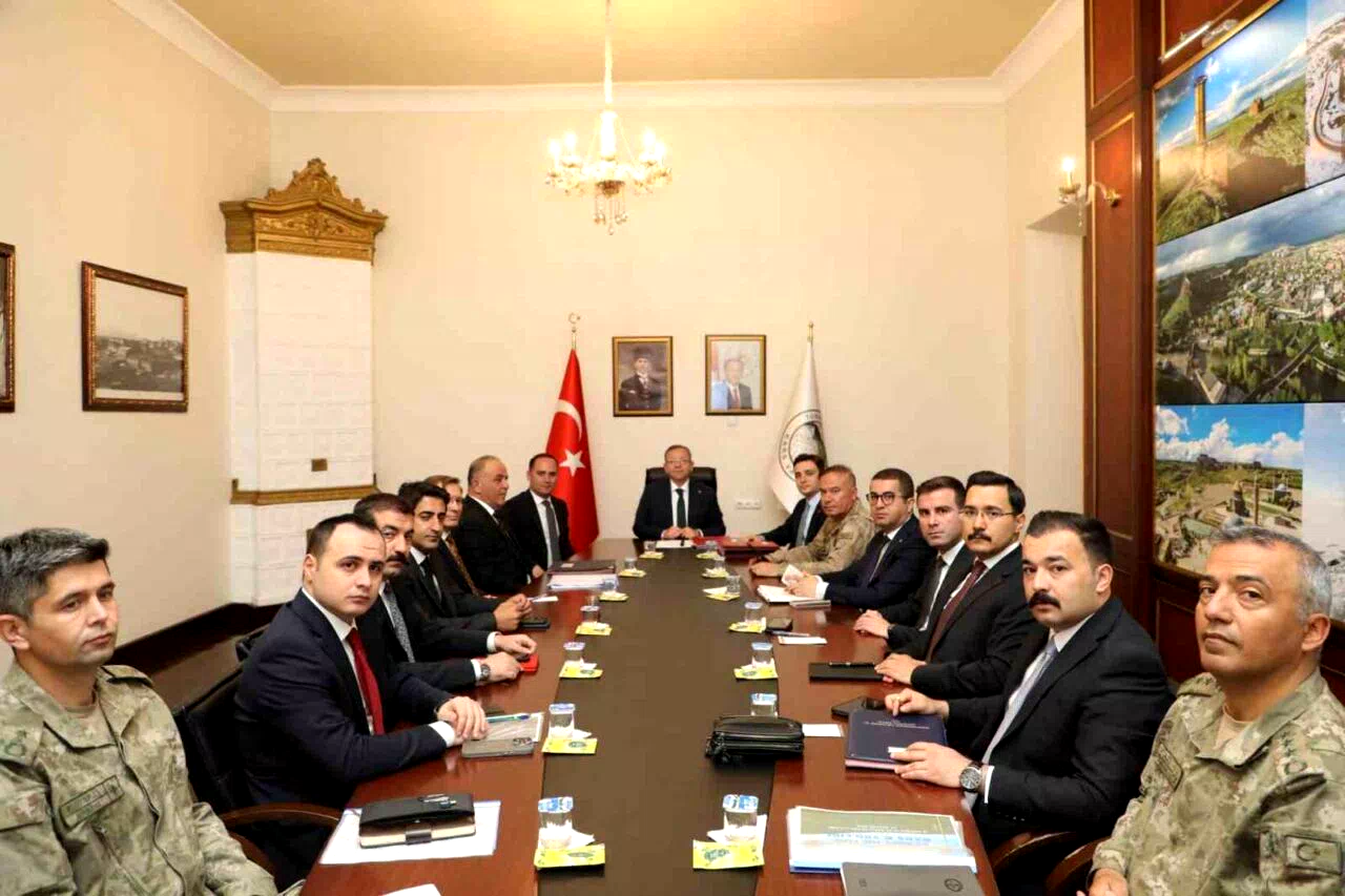 Kars’ta, “İl Güvenlik ve Asayiş Koordinasyon” toplantısı yapıldı