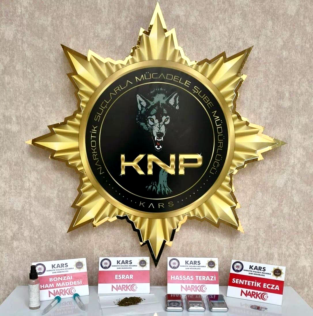 Kars’ta uyuşturucu operasyonu: 2 tutuklama