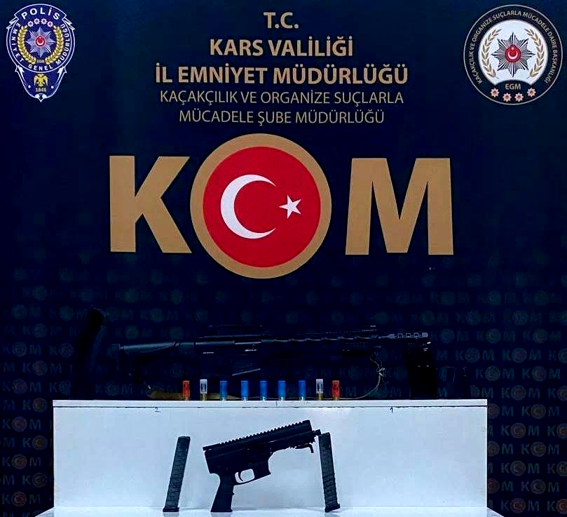 Kars’ta uzun namlulu silah ele geçirildi
