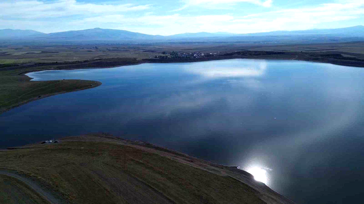 Kars’ın su deposu Bayburt Barajı Sonbahar yağmurlarıyla yüzde 80 doldu