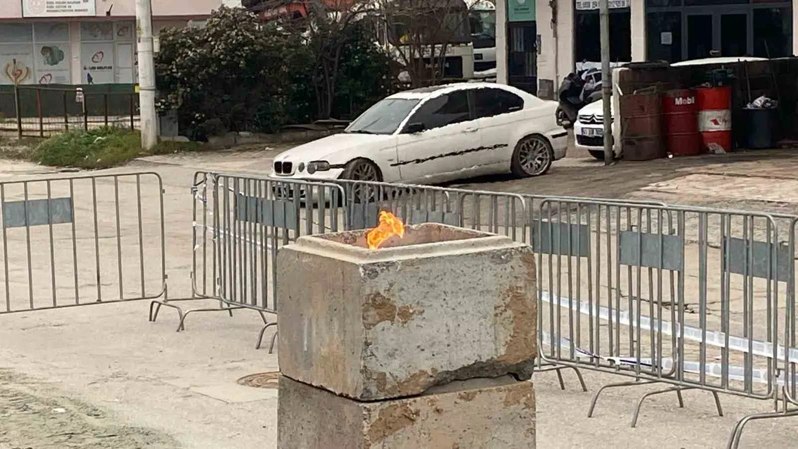 Kartepe’de 7 Gündür Yanan Sondaj Gazı Alevleri Etkisini Kaybediyor