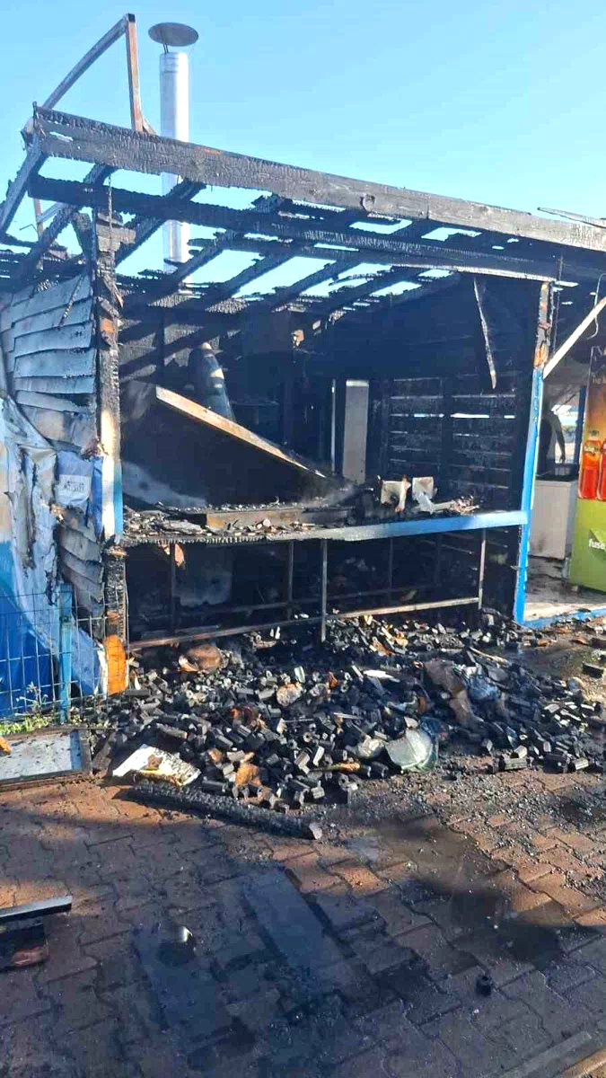 Kastamonu’da kafede çıkan yangın söndürüldü