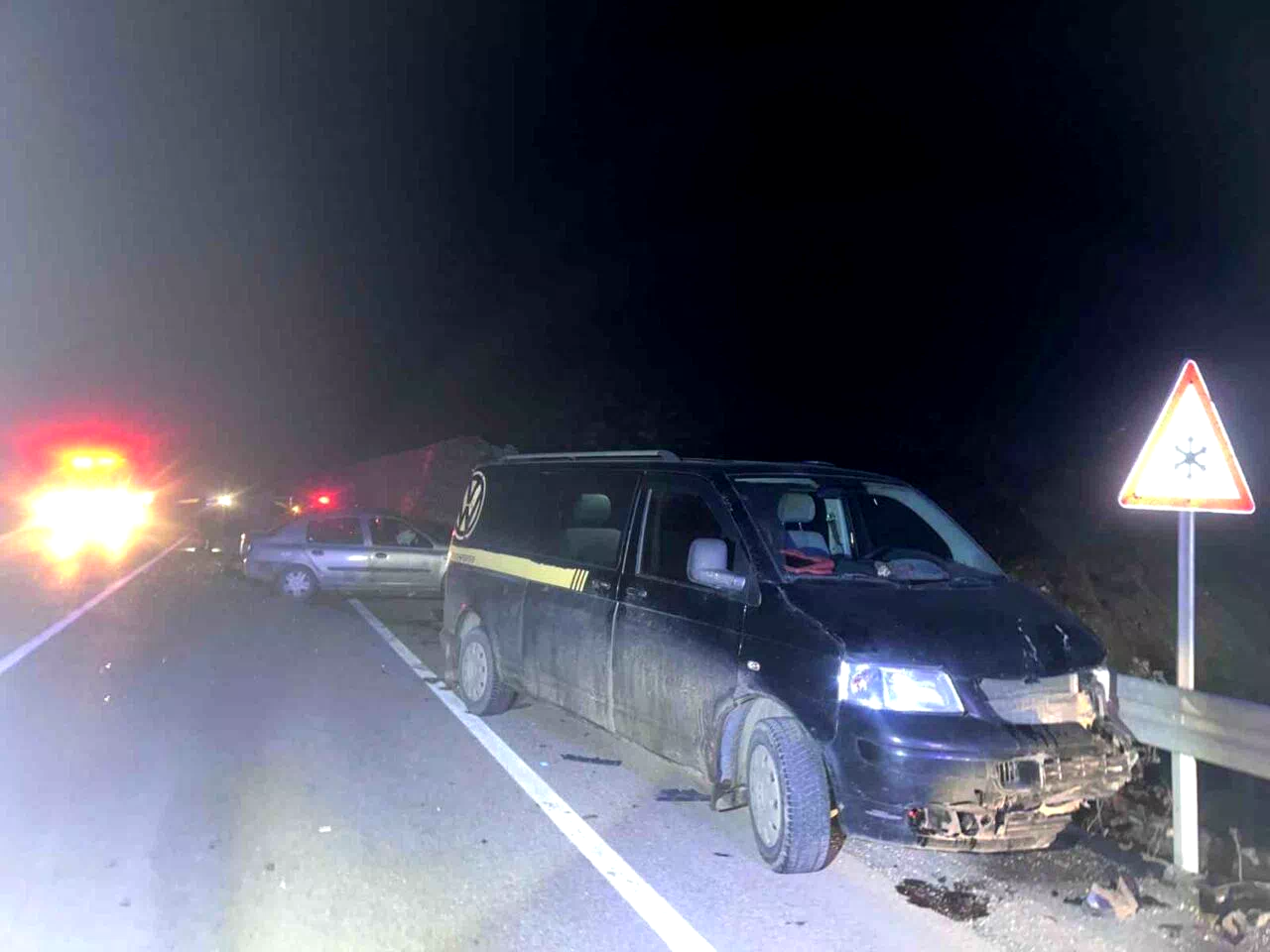 Kastamonu’da minibüs ile otomobil çarpıştı: 4 yaralı