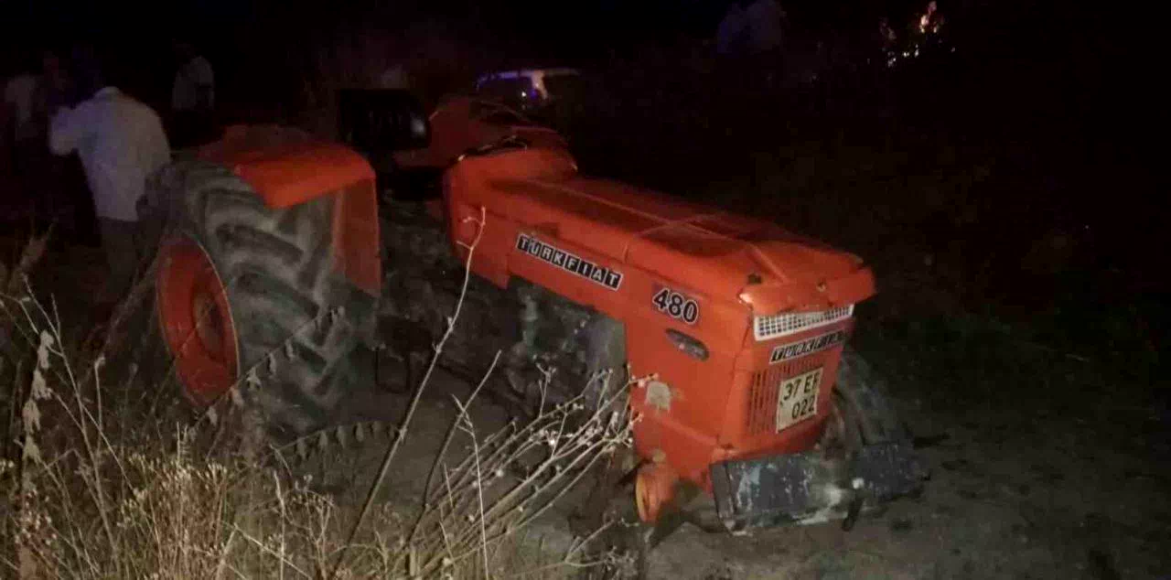 Kastamonu’da traktör kazası: 1 yaralı