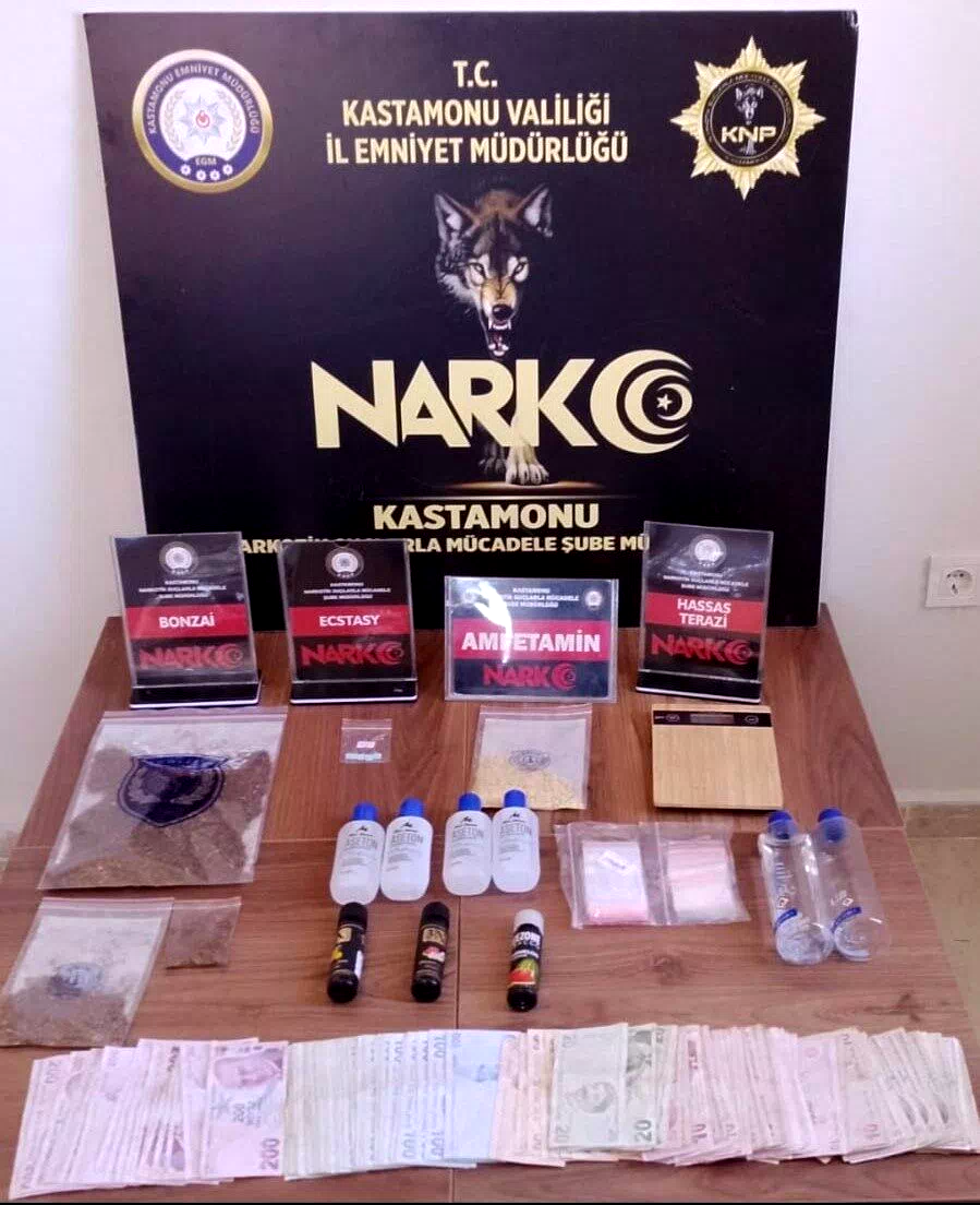 Kastamonu’da uyuşturucu operasyonu: 1 gözaltı