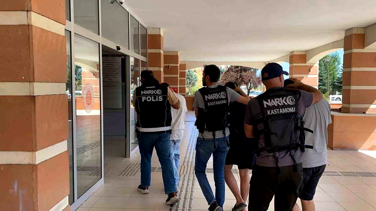 Kastamonu’da uyuşturucu operasyonu: 2 tutuklama