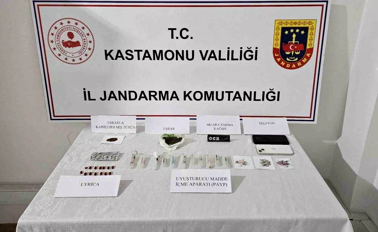 Kastamonu’da uyuşturucu operasyonu: 4 tutuklama