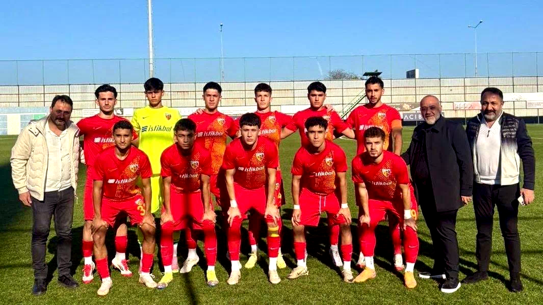 Kayserispor U19 PAF Takımı 3 puanla döndü