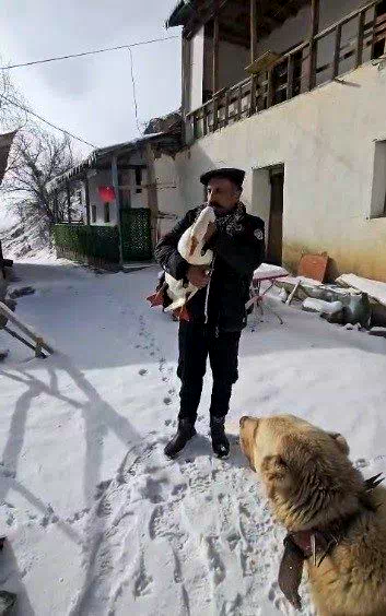 Kazından helallik istedi