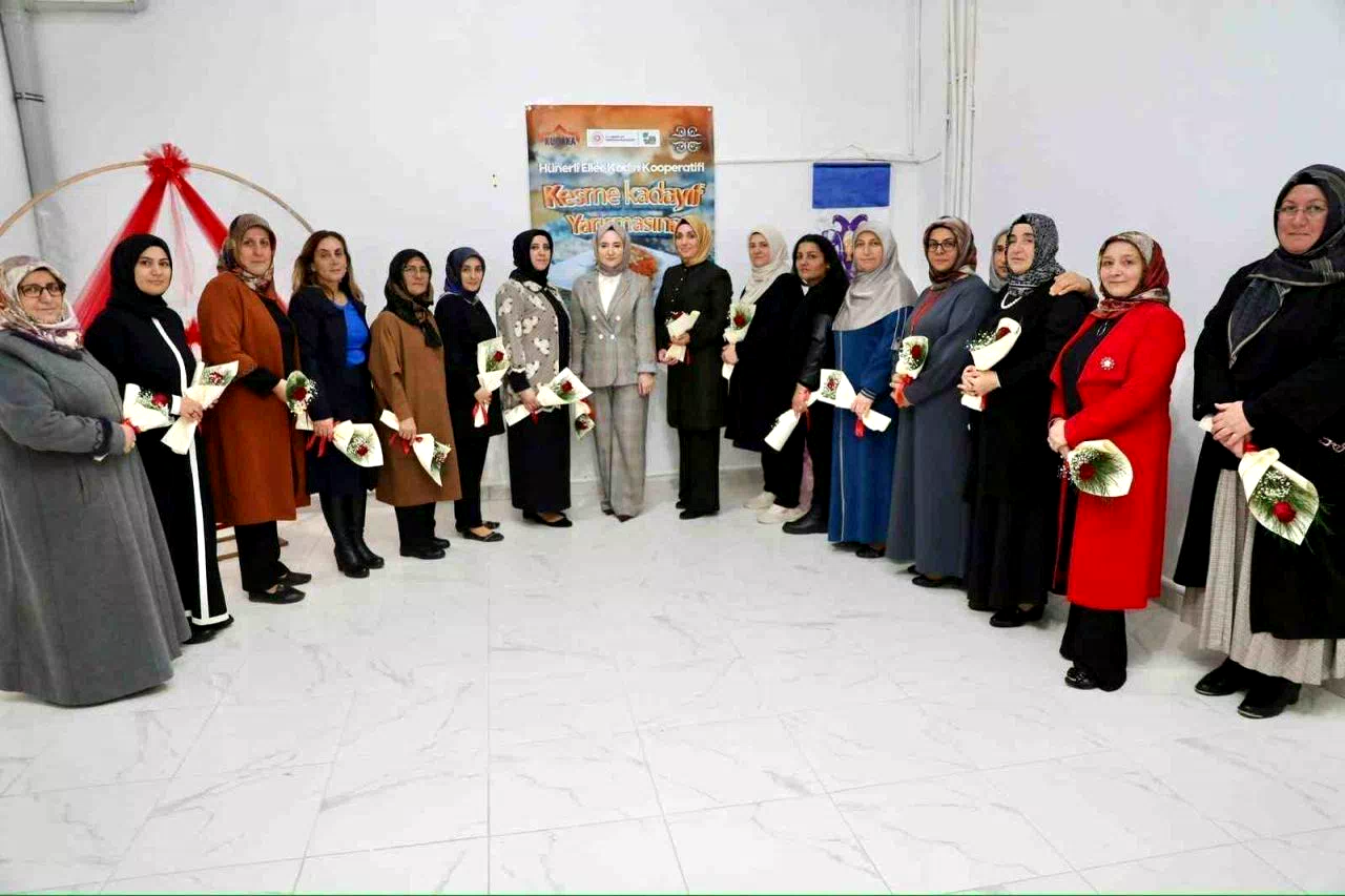 Kesme kadayıf yarışmasında ödüller sahiplerini buldu