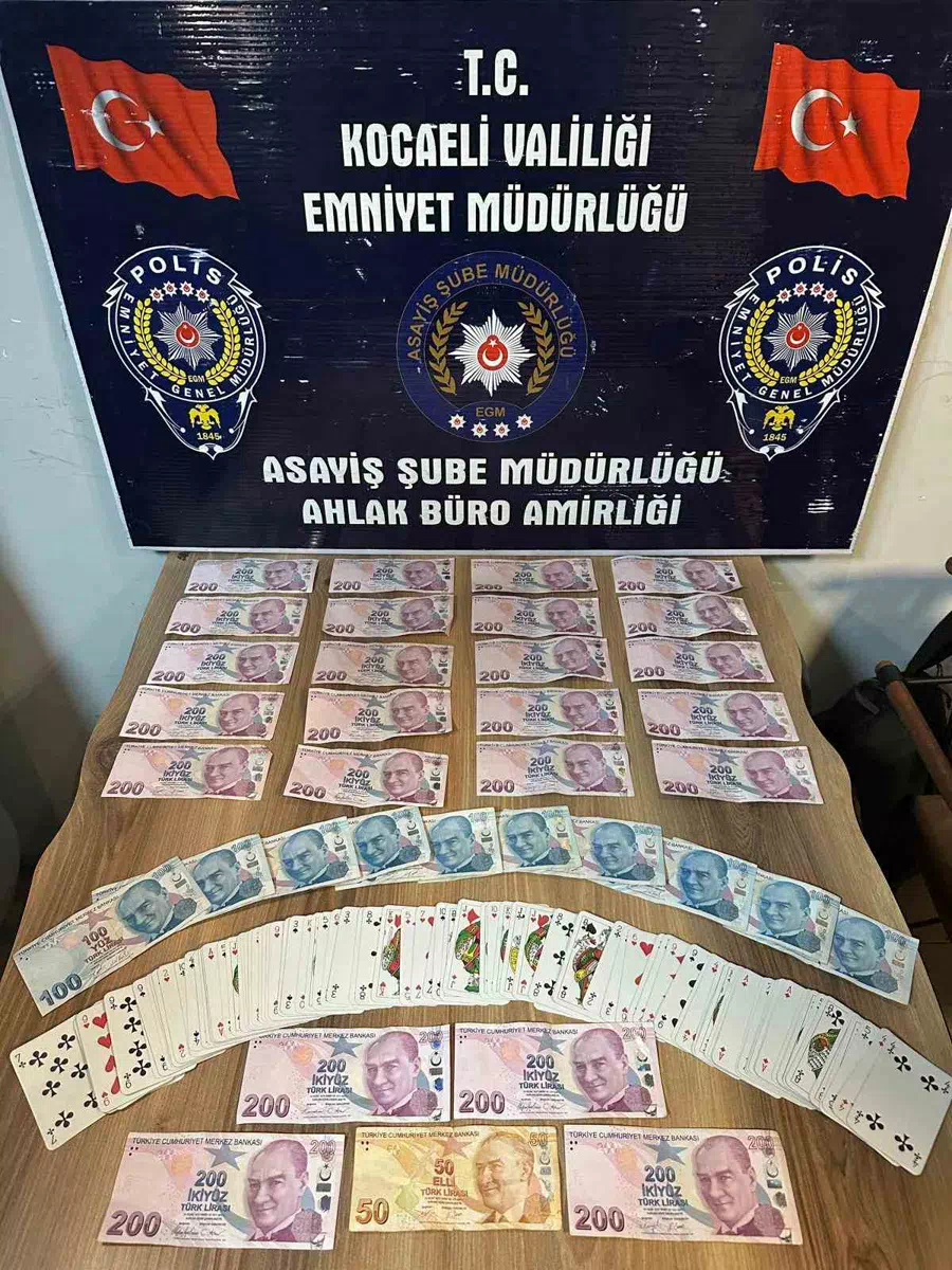 Kocaeli’de Karterpe İlçesinde Kumar Oynayanlara 92 Bin 470 TL Cezası verildi!