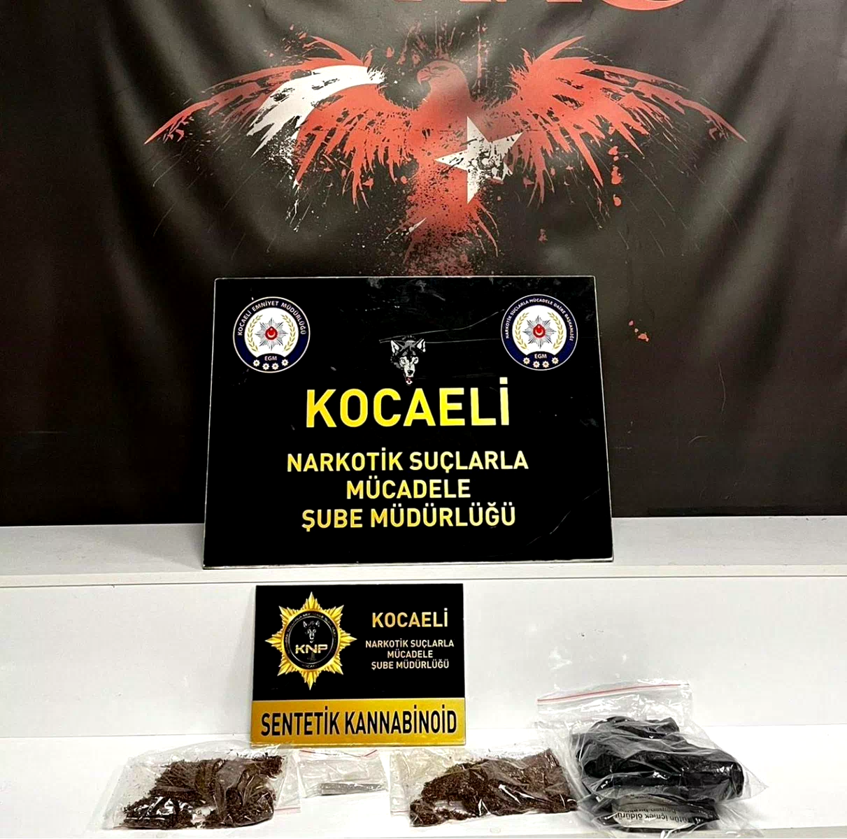 Kocaeli’de son 41 gündeki narkotik operasyonlarında 62 tutuklama