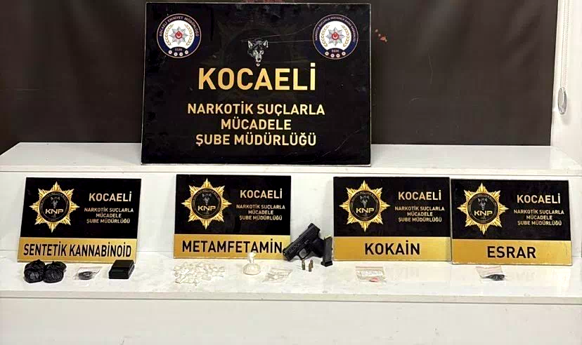 Kocaeli’de uyuşturucu operasyonlarında 6 kişi tutuklandı