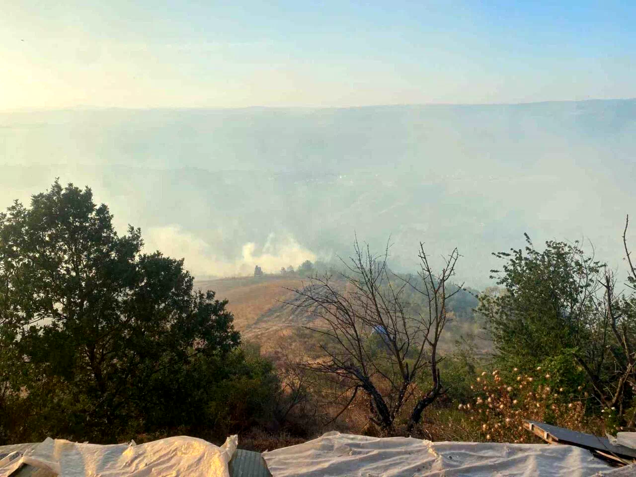 Kocaeli’nin farklı noktalarında aynı anda çıkan yangınlara müdahale sürüyor