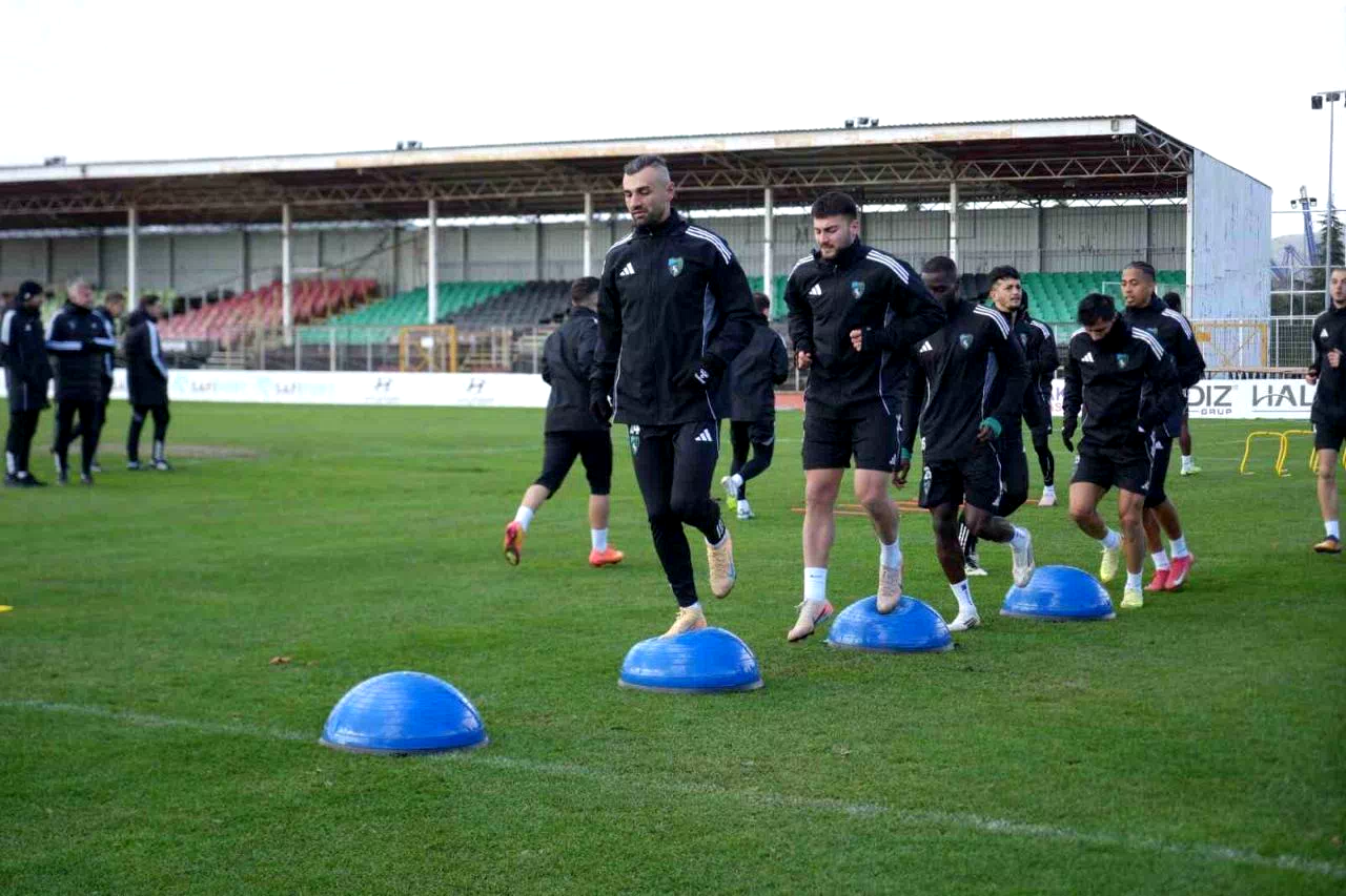Kocaelispor, Samsunspor maçı hazırlıklarına başladı