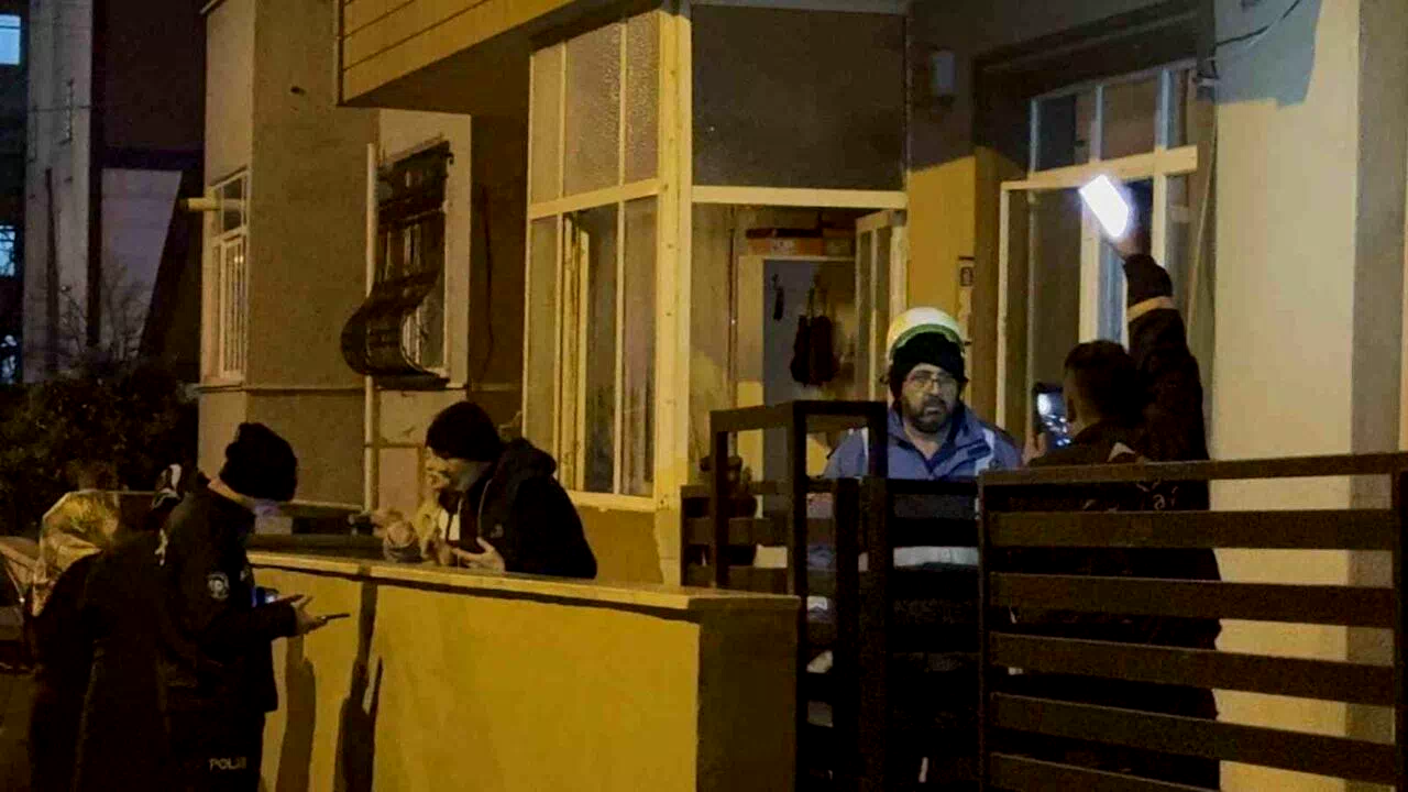 Kombiden çıkan yangın paniğe neden oldu