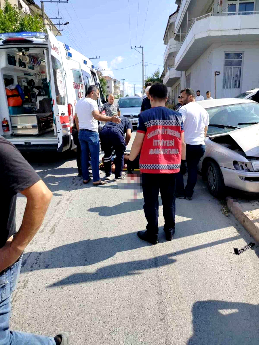 Kontrolden çıkan otomobil, elektrik direğine çarptı: 1 yaralı