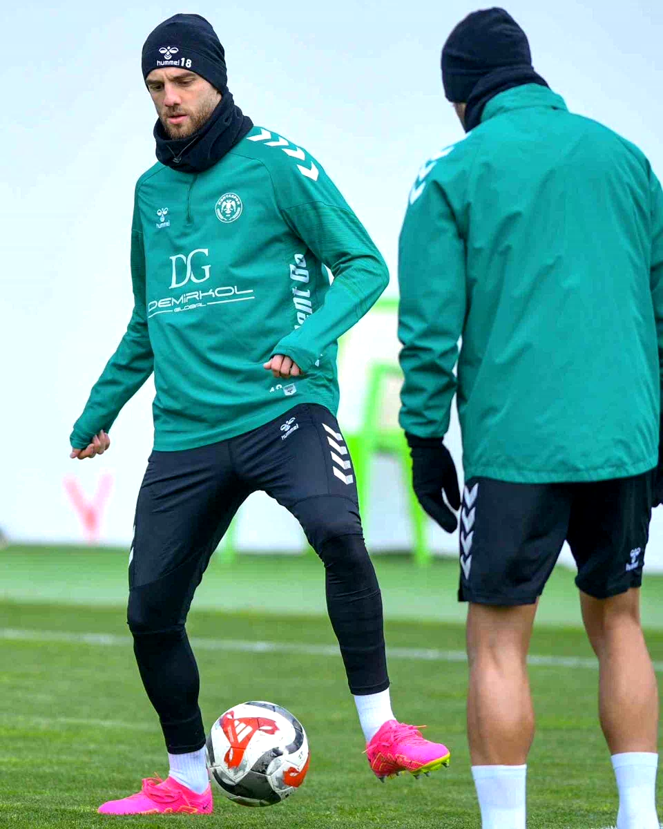 Konyaspor, Beşiktaş maçı hazırlıklarını tamamladı