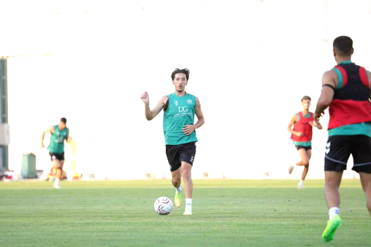 Konyaspor, Çaykur Rizespor maçı hazırlıklarını sürdürdü