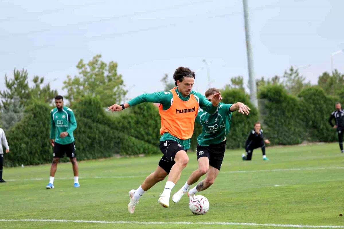 Konyaspor, Erzurumspor FK maçı hazırlıklarına başladı