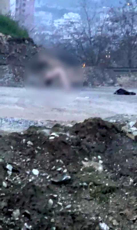 Köprü altında akıllara durgunluk veren görüntüler