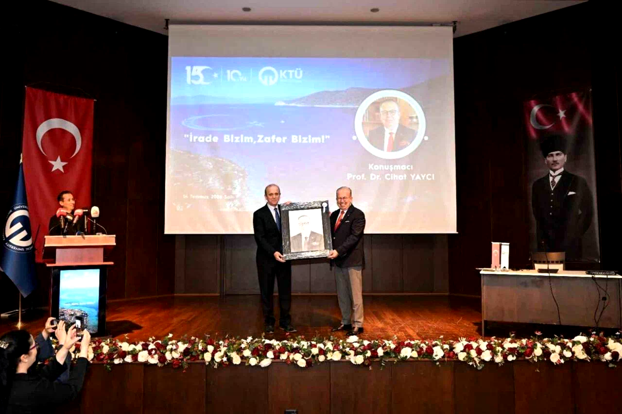KTÜ’de “İrade Bizim, Zafer Bizim” Konferansı