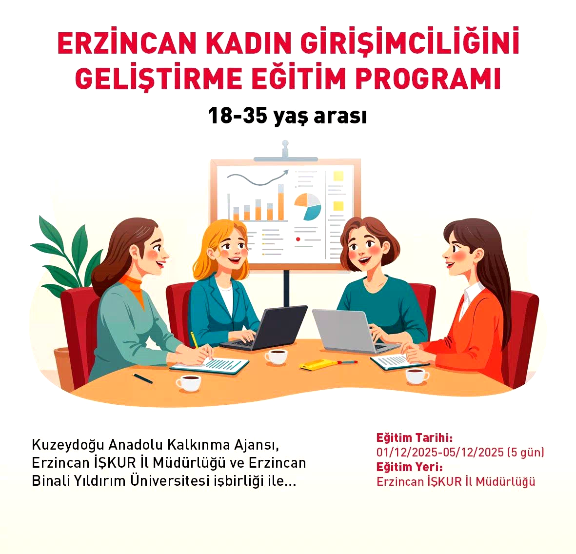 KUDAKA’dan genç kadınlara girişimcilik eğitimi desteği