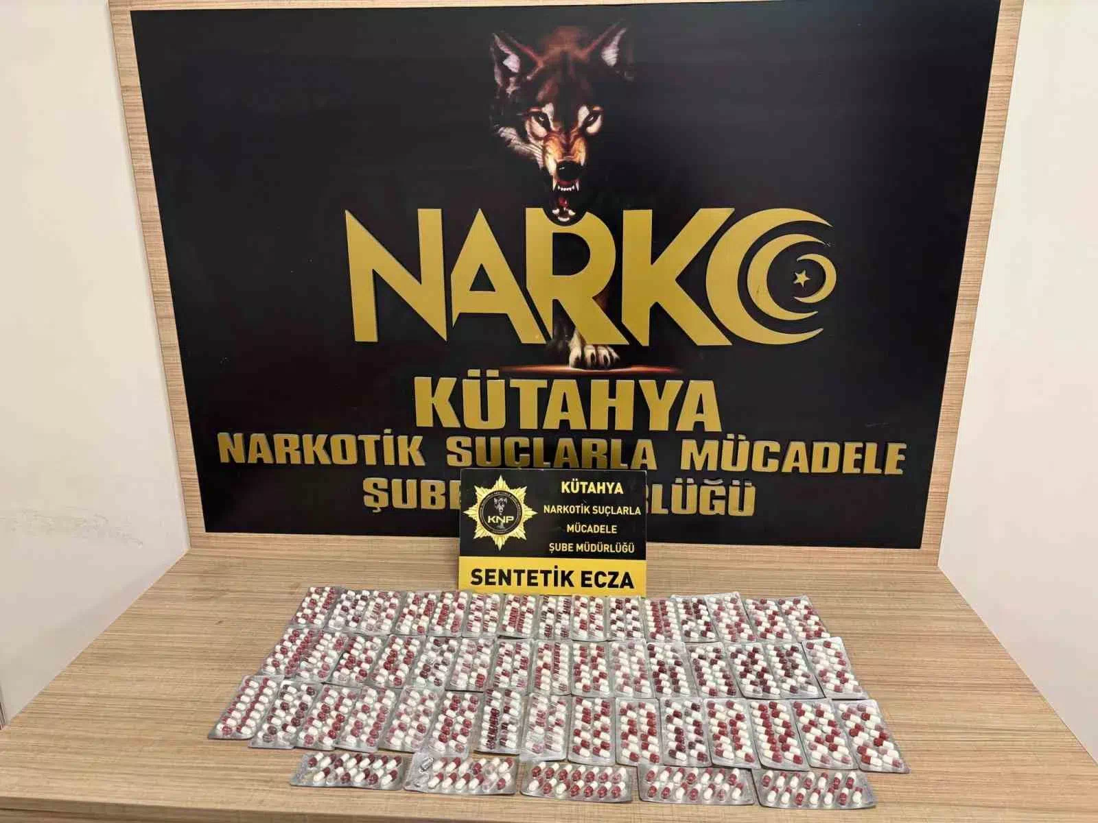 Kütahya’da Yapılan Operasyonda Yüklü Miktarda Uyuşturucu Hap Ele Geçirildi!
