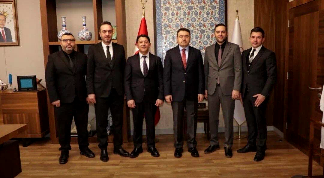 Kütahya Galatasaraylılar Derneği’nden kamu kurumlarına nezaket ziyareti