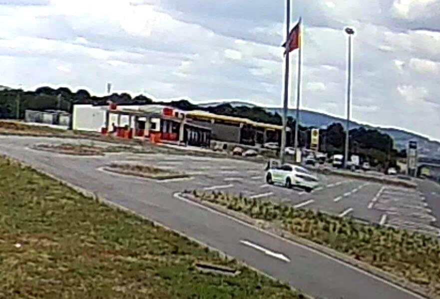 Kuzey Marmara Otoyolu’nda drift kamerada