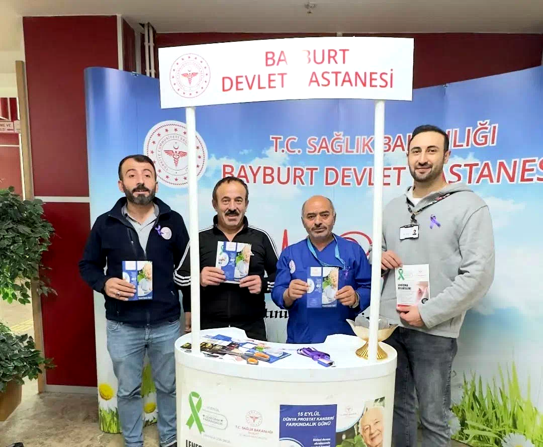 Lenfoma ve prostat kanserine ilişkin vatandaşlara bilgilendirme yapıldı