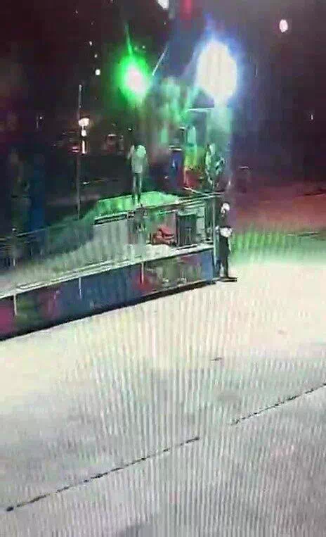 Lunaparktaki ölümlü kazanın görüntüsü kamerada