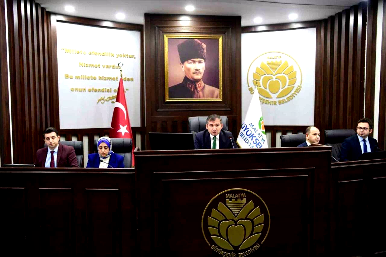Malatya Büyükşehir Belediye Meclisi Şubat ayı toplantısı yapıldı