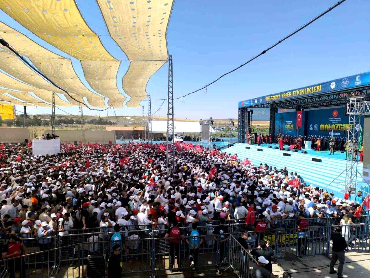 Malazgirt, Cumhurbaşkanı Erdoğan’ı bekliyor