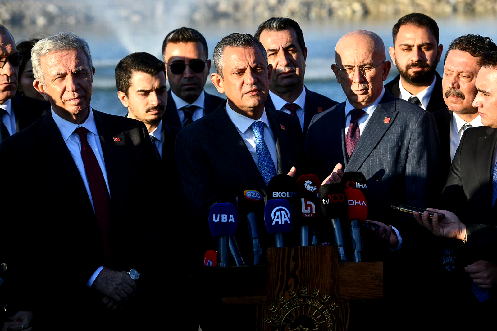 Mansur Yavaş ve Özgür Özel BAKAP’ı gezdi