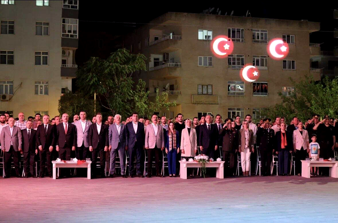 Mardin’de 15 Temmuz Demokrasi ve Milli Birlik Günü anma programı düzenlendi