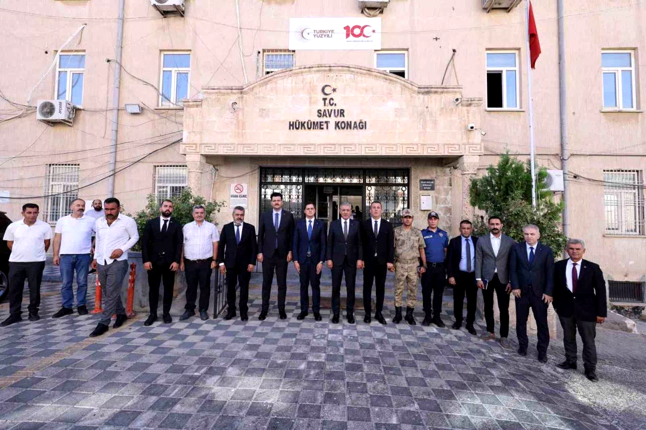 Mardin Valisi Tuncay Akkoyun’dan Savur çıkarması